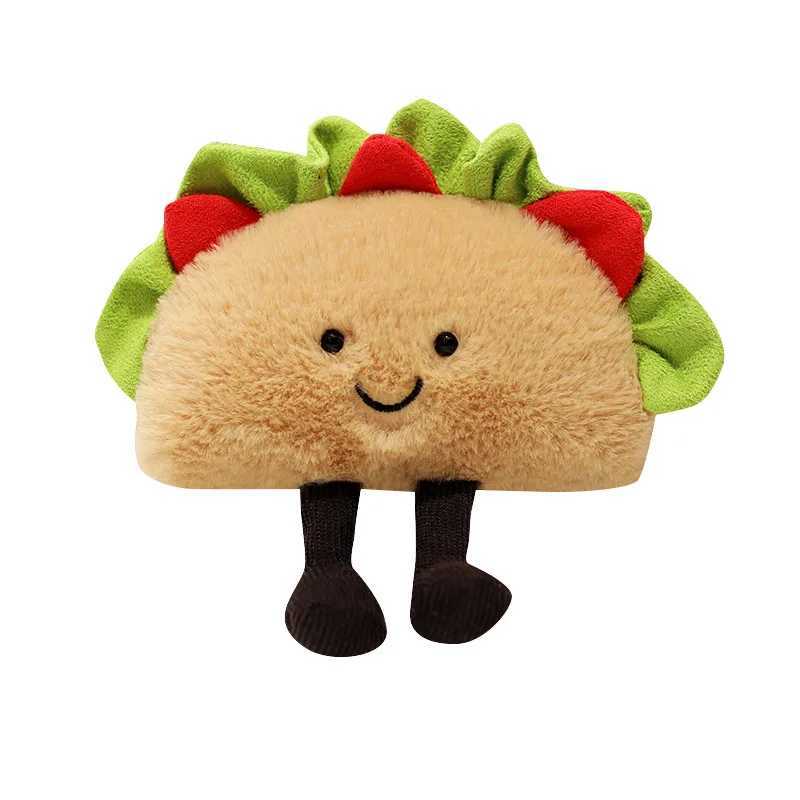Jelly Cat Fun Burger Pizza Corn Roll Doll Cute Stuffed Doll Soda Doll Gift Childrens Toy W250107