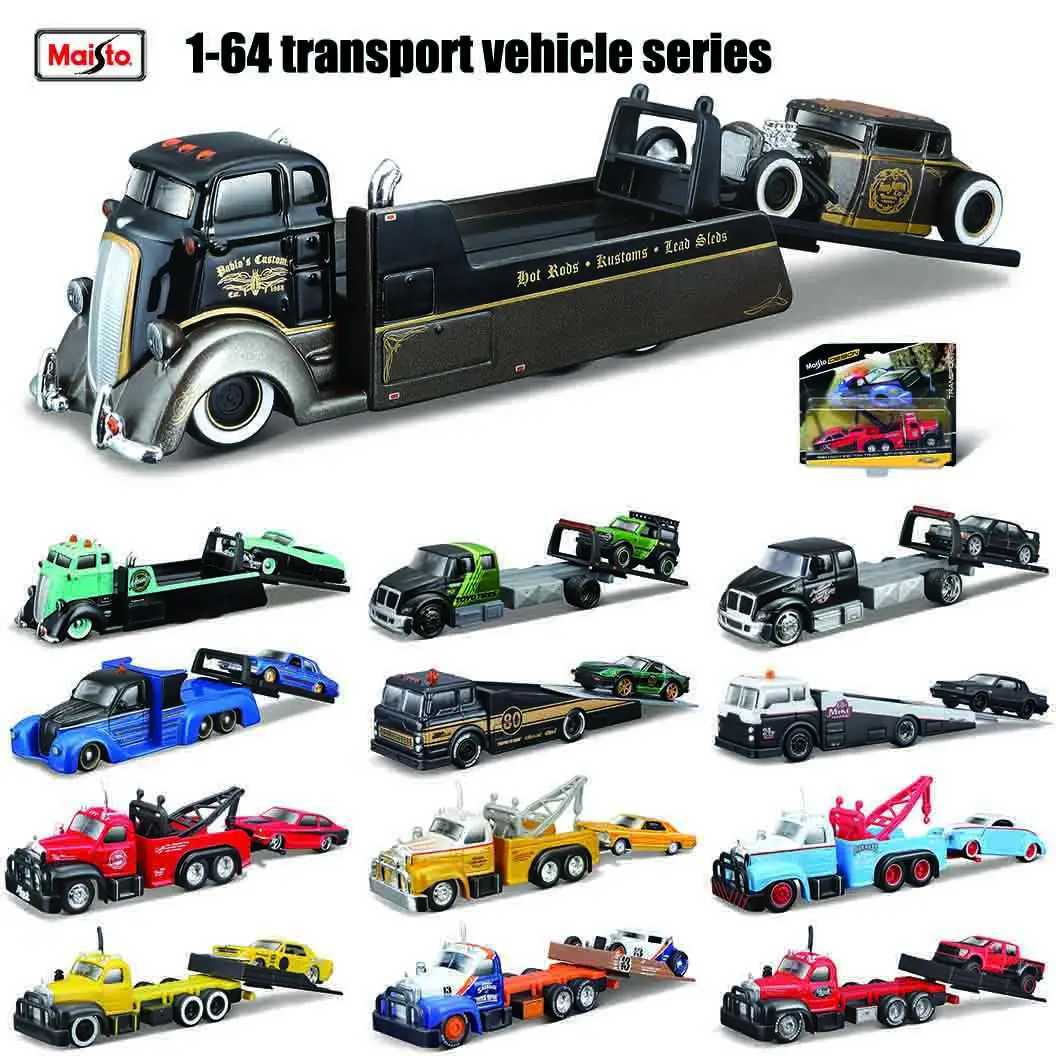 Maisto 1 64 COE 1929 Ford A-Type Design Elite Transport Mold Casting Precision Model Automotive Model Series Gift W250106