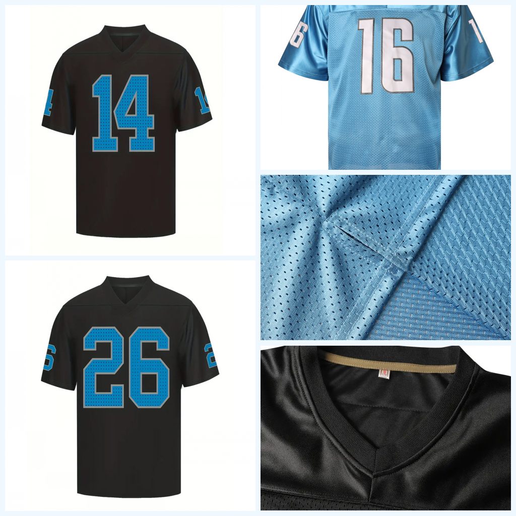 24 25 26 Gibbs 14 St Brown American Football Jersey 97 87 16 Custom Any Number Name