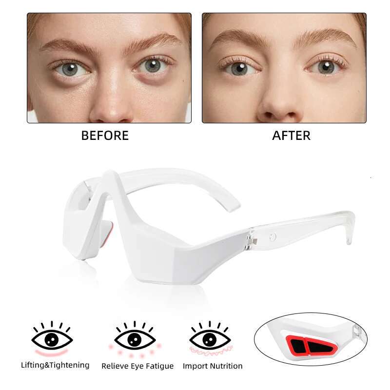 3D Foreverlily Relieves Eyes Massage Eye Fatigue Relief Under-Eye Glasses Massager USB