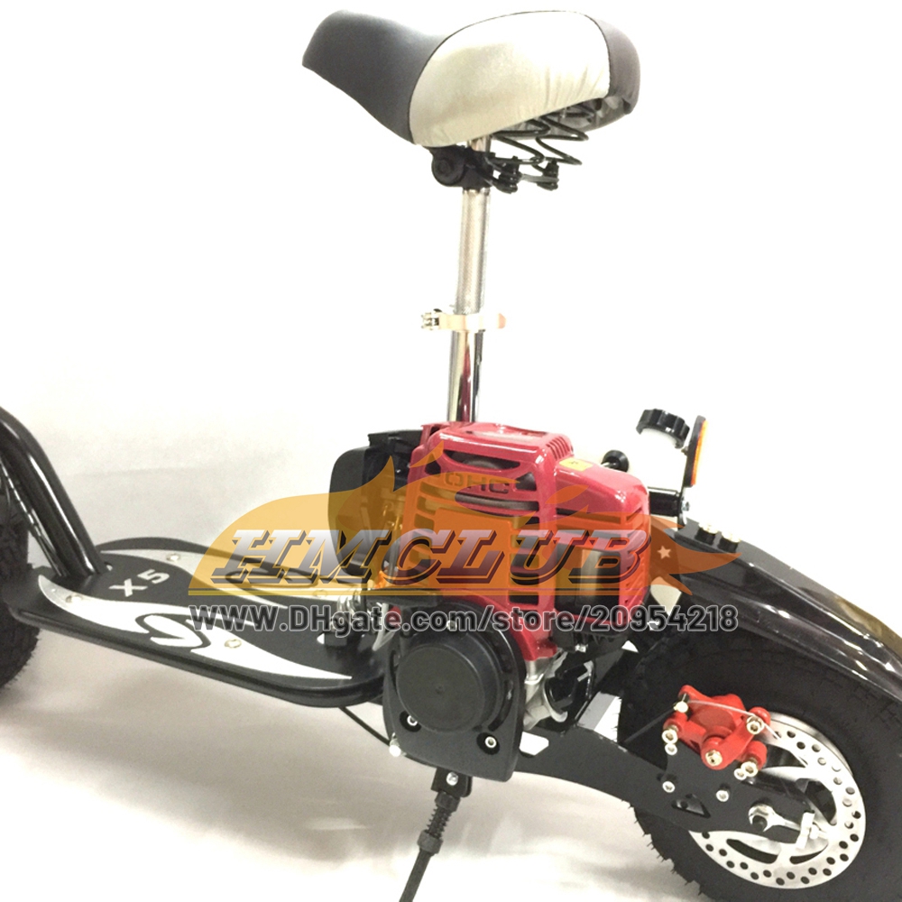 2025 New Men Women Adult Folding 2Wheels Mini Motorcycle 49CC 50CC 4 Stroke Mountain Gasoline Scooter OFF-Road Real Superbike Power Racing MOTO Bike B