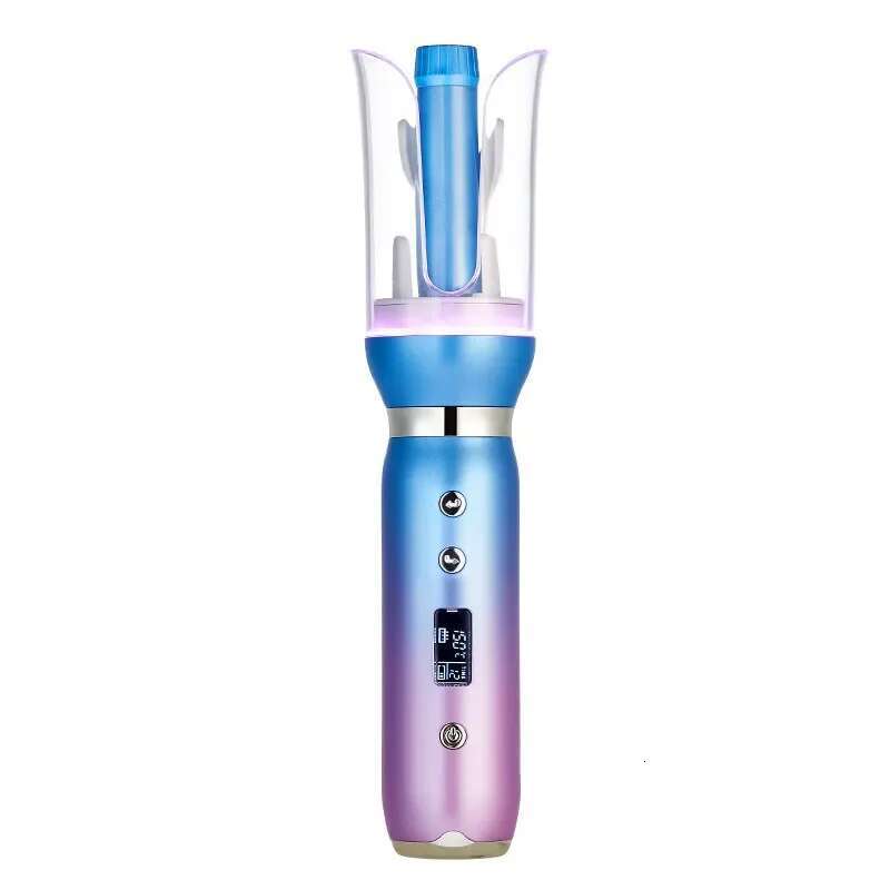 Auto Irons Electric Automatic Ceramic 1 Inch Hair Curler Rotating Curls Waves Anti-Tangle Curg Waver Large Slot