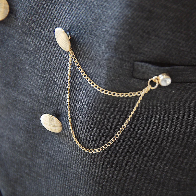 Mens Double Breasted Vest Spring Slim Sleeveless Formal Suit Gray Black Fashion Business Casual 250107