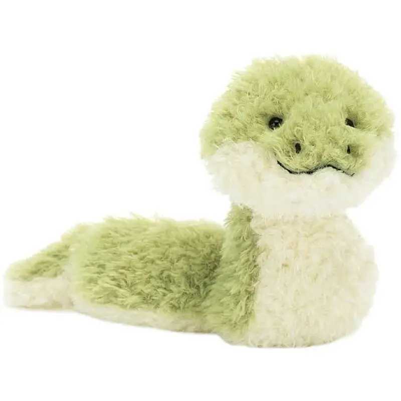 Jelly Cat Dragon Snake Jelly Cat Plush Pattern Soft Toy Doll Stuffed Animal Soft Plush Toy Birthday Gift W250107