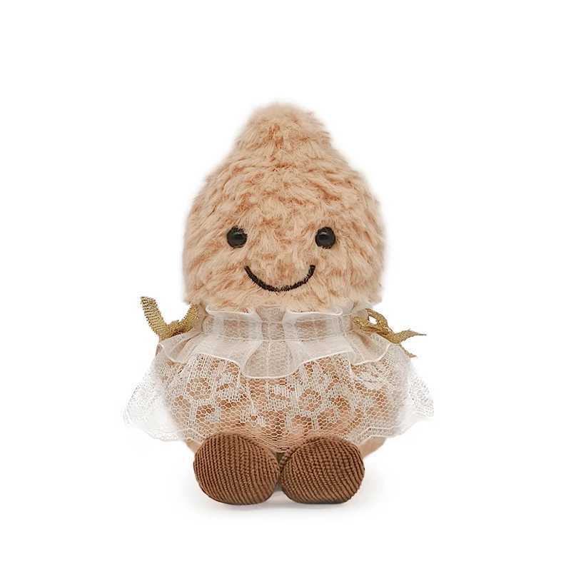 Jelly cat small peanut plush doll living room decoration pendant home project room decoration pendant cute toy plush toy gift W250107