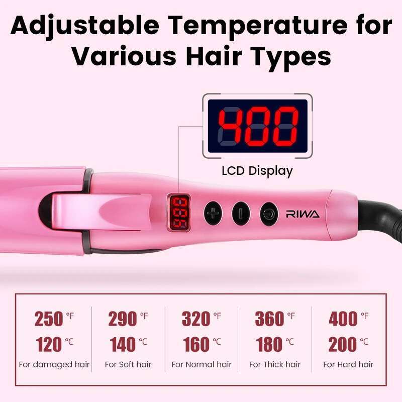 Professional curg 2 in 1 Straightener and Curler Portable curler Ceramic Hair Straighten iron 809I