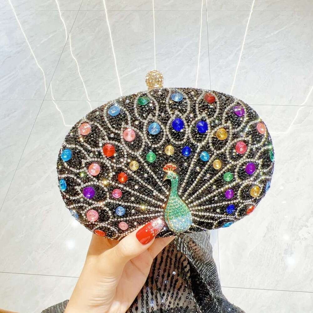 New Pea Dia Set Handbag, European And American Retro Style Party Bag, Birthday Wedding Single Shoulder Crossshoulder Banquet Bags