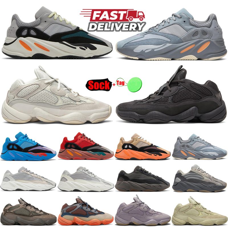 Designer Shoes For Womens Mens Trainers Utility Black Bright Blue Red Orange Stone Bone Wave Runner Suede Platform Sneakers Gym shoes Outdoor Sports Dhgate Size 36-46