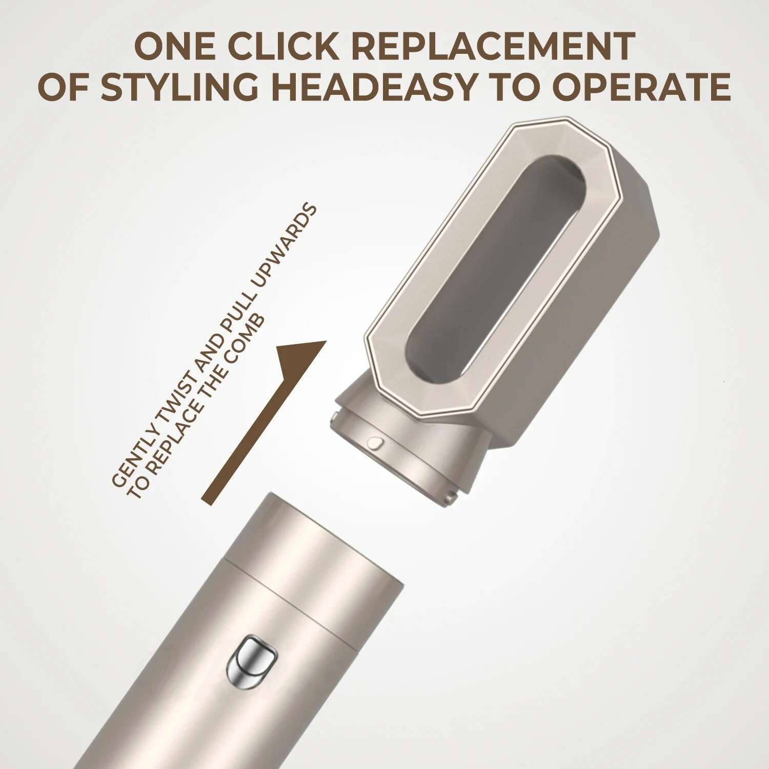 New 5 in 1 Curg iron Professional Hairdresser Straightener with Hairbrush Hair Dryer Multi-functional Styler