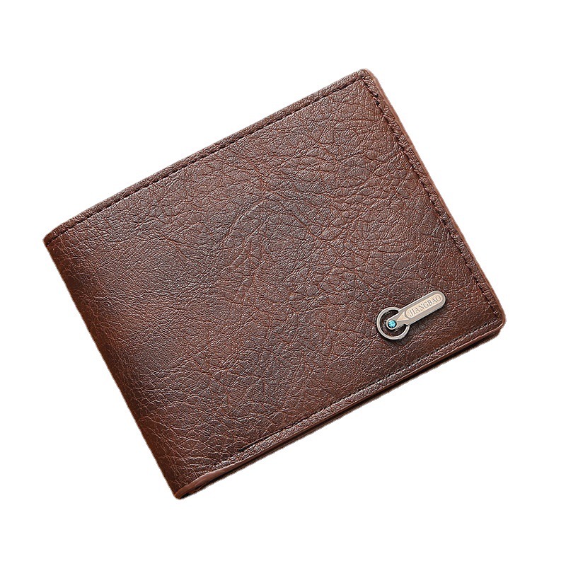Free Shipping Fashion Mens Leather Blocking Mini Wallet Male Card Holder Small Zipper Coin Purse W9317 24092 Designer Bag Luxury Bag Tote Bag