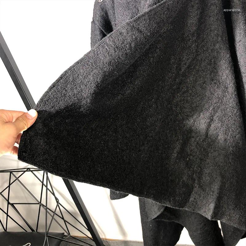 Mens Jackets Owen Seak Men Jacket Casual Coat High Street Dark Clothing Spring Black Outer Garment Wear