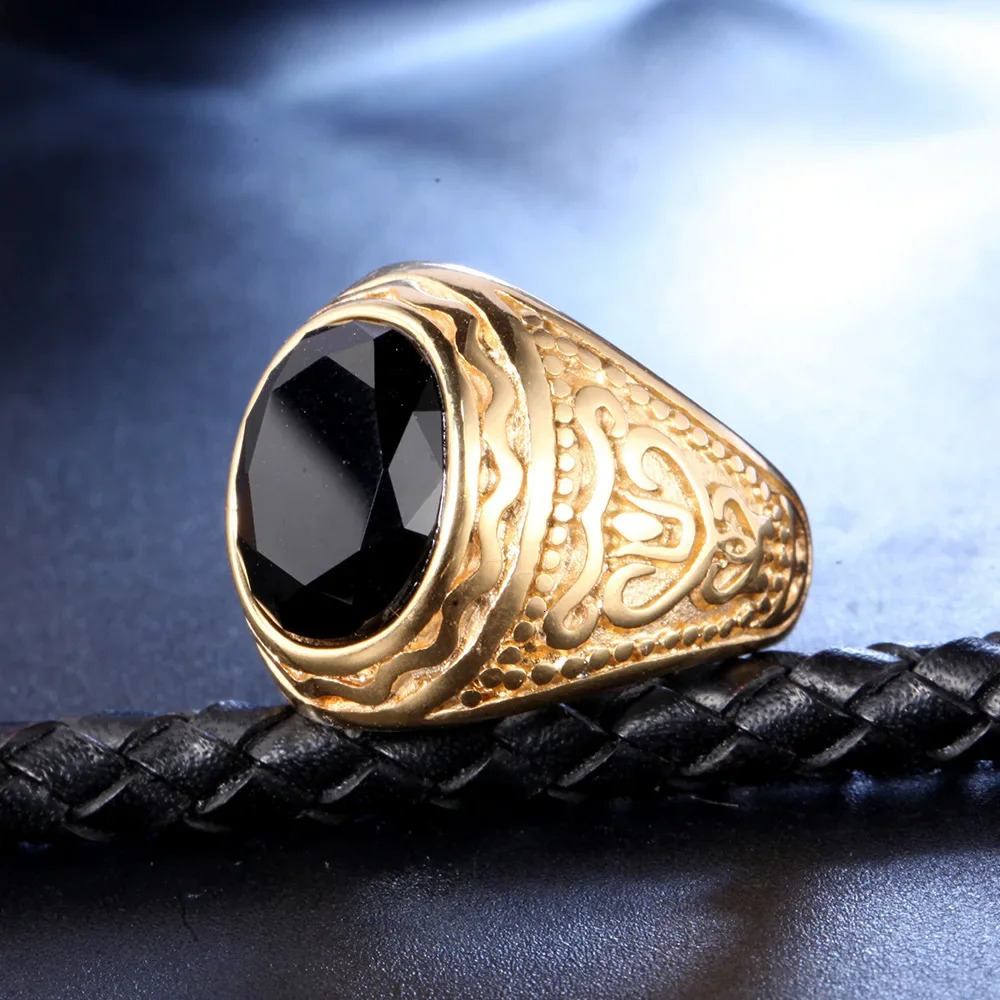 Steel Rhinestone Rings Crystal Zircon Stainless Steel Ring 250106