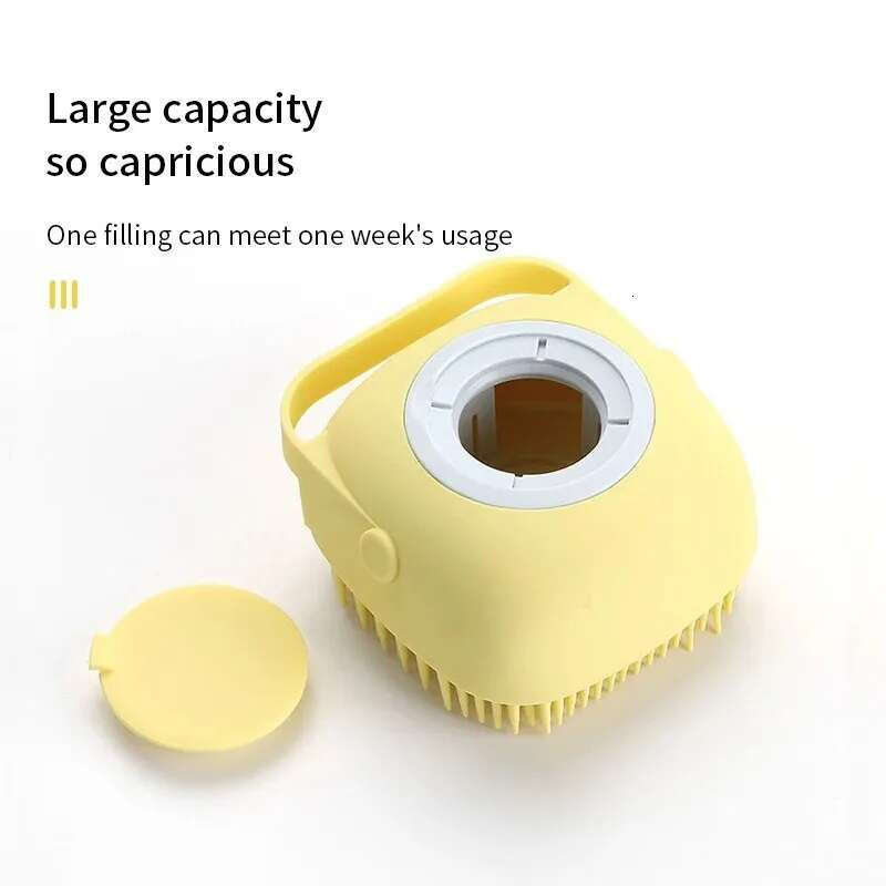 Bathroom Puppy Big Dog Cat Bath Massage Gloves Brush Soft Safety Silicone Pet Accessories For Dogs Cats Tools Mascotas Products