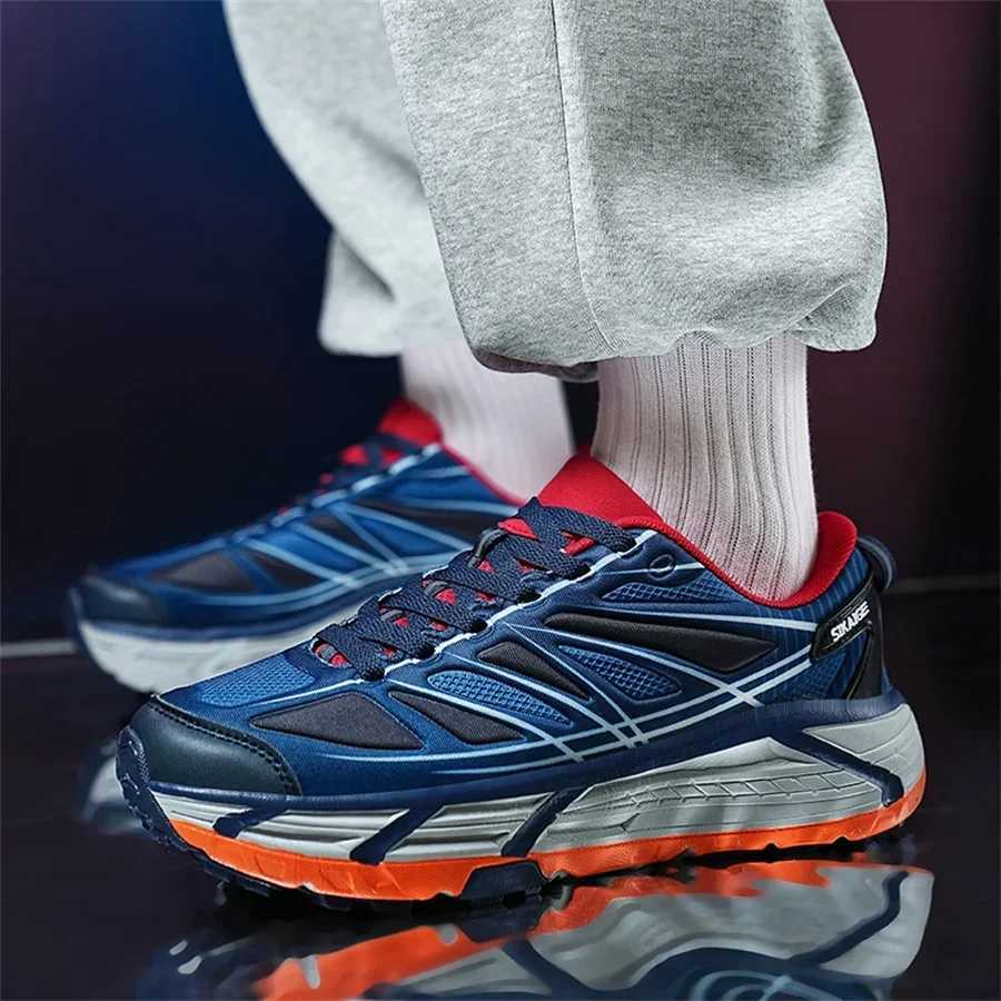 tralight Trail Running Shoes for Men Outdoor Climbing Sneakers Men Mesh Jogging Sports Shoes Thick Soled Off-road Shoes M Z250312