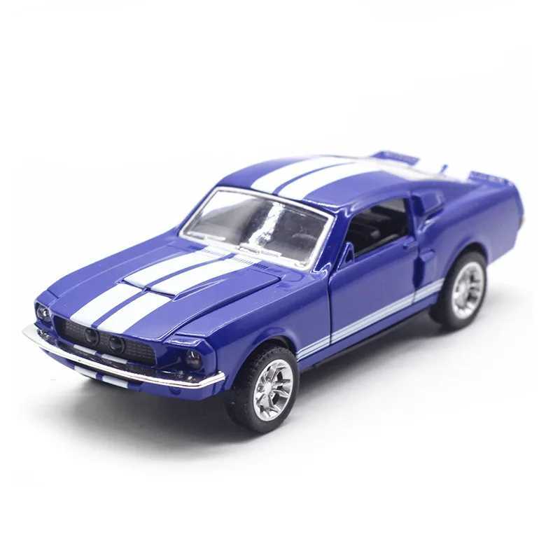 1 32 alloy die-casting stang GT ic retro model pull back micro car replica used for childrens collection gifts W250106 Free shipping