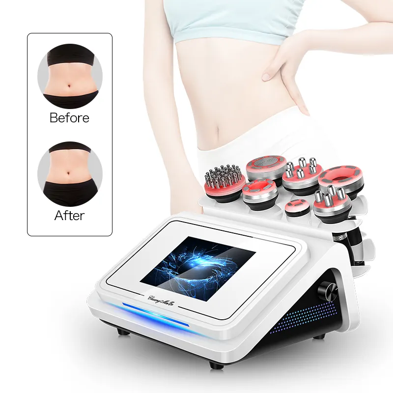7 in 1 80K Cavitation Ultrasonic Body Slimming Machine Cavitation Cellulite Removal Machine Rf Fat Lipo Cavitation slimming