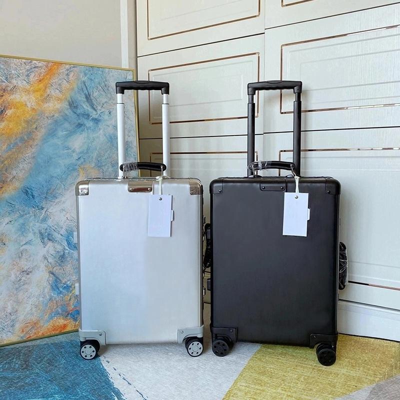 Suises de concepteur CARMES ALIMINUM ALLIAGES LOGRAGES MODE Suises PC Boîtier PC grande capacité Big Taille Sac Koffer Pangages de voyage Case de