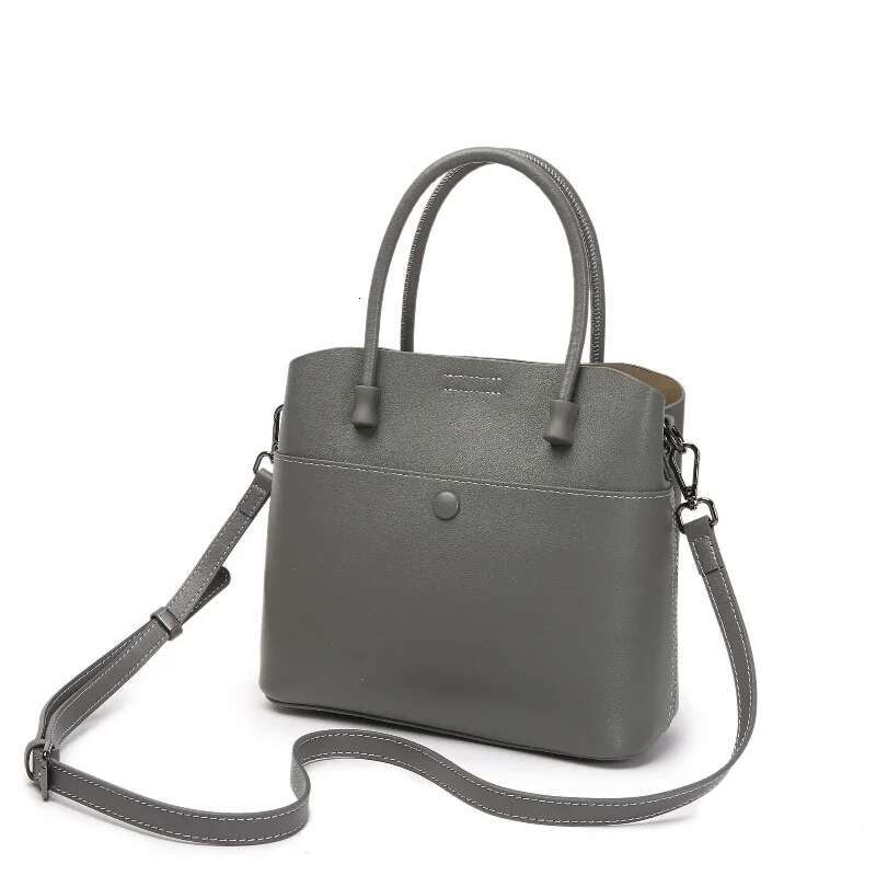 2025 New Genuine Women's Handbag, Single Shoulder Crossbody for Ladies, Large Capacity Soft Leather Tote Bag