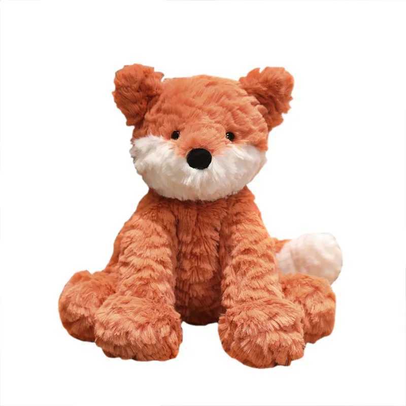 West Highland Dog Wave Fox Animal Series Doll Jelly Cat Holiday Gift Cute Plush Toys for Children and Girls W250107