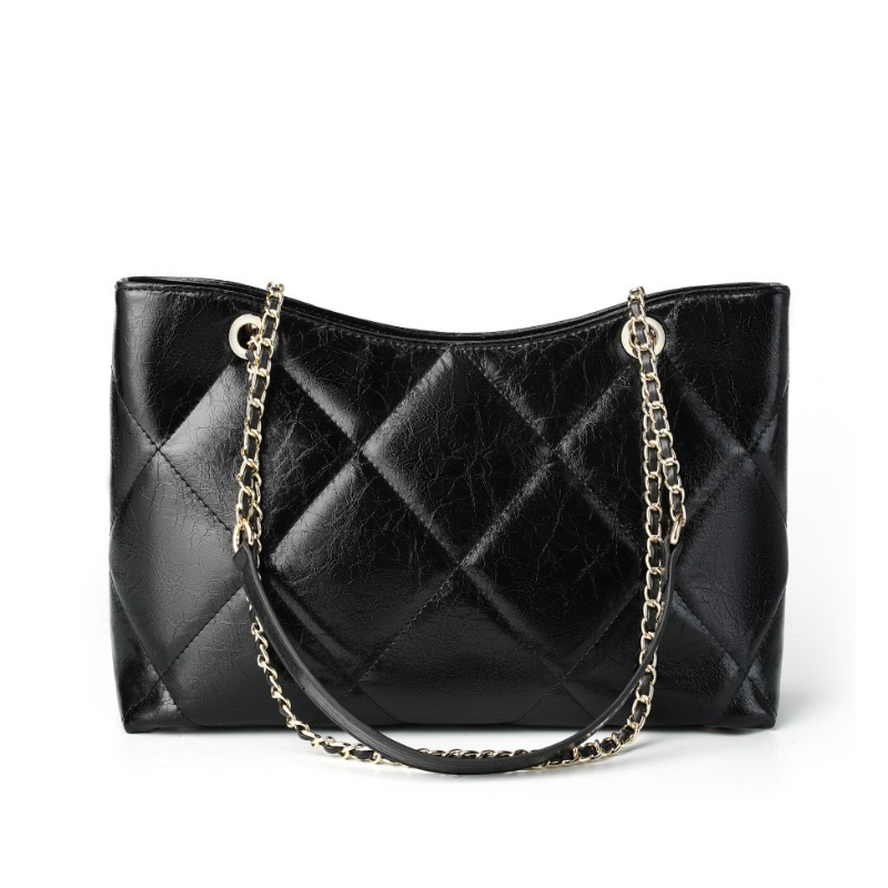 Classic and Fashionable Big Chain gge Small Square Single Shoulder Crossbody for leather 240820