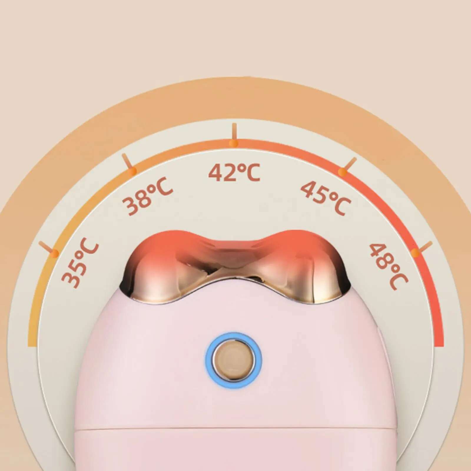 Electric Steamer Sprayer Device Moisturizing Atomizer Water Hot Compress Eyes Soothing Massage Wash Facial Steam Eye Washing