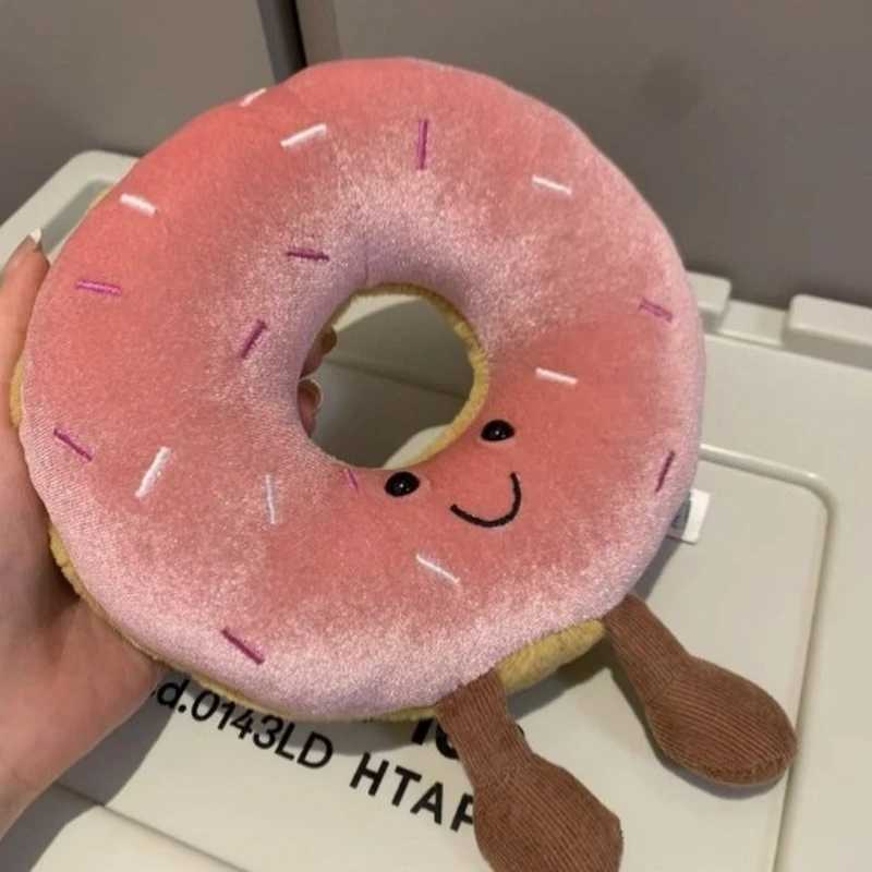 New Sales Original Jelly Cat Fun Donut Plush Doll Creative Toy Super Cute Childrens Toy Doll Accommodation and Bodyguard Girlfriend W250107