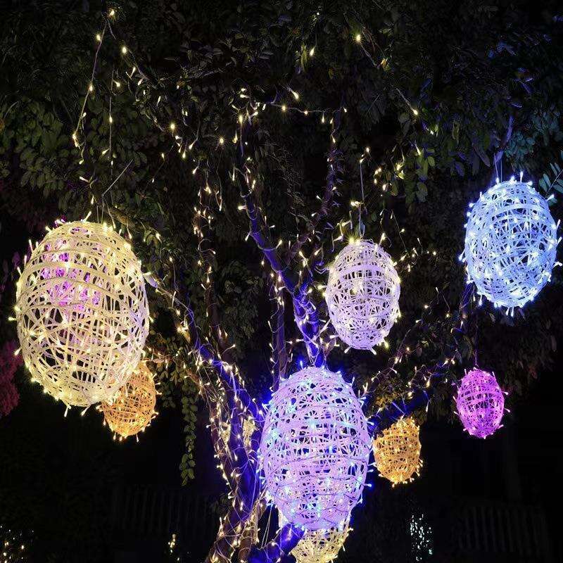 LED Tengqiu Outdoor Waterproof Street Engineering Lighting Hanging Trees Decorative Landscape Atmosphere Light String
