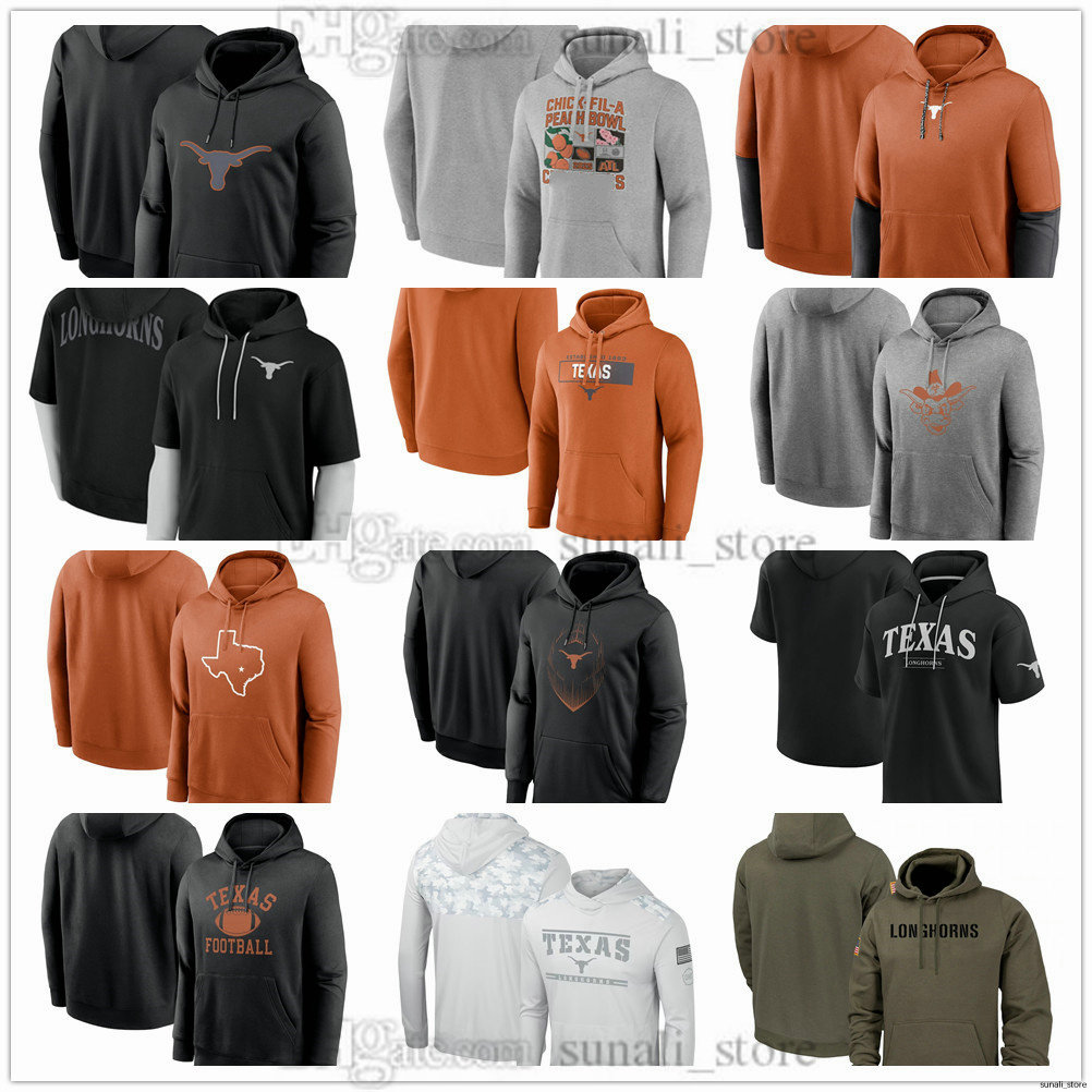 Men's Longhorns 2024/25 College Pullover Hoodie Sweatshirts 3 Quinn Ewers 16 Arch Manning 7 Isaiah Bond 4 CJ Baxter 8 Trey Moore 36 Quinn Merritt 23 Jaydon Blue Hoodies