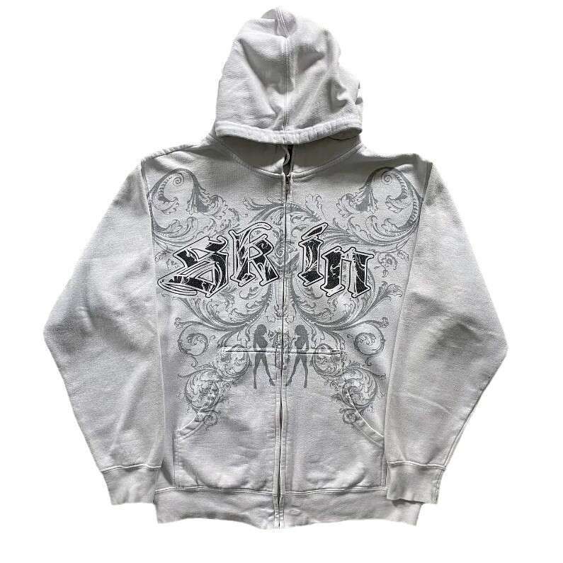 Fashion Letter Anime Printed Loose Hoodie, Personalized Street Coat, Hoodie