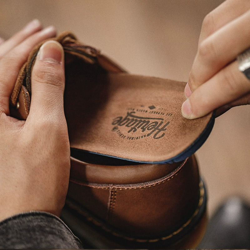 Ddmyoutdoor China Domestic Men S British Genuine Leather Spring Autumn Outdoor Casual Work Ankle Boots Designer Low Top Safety Shoes