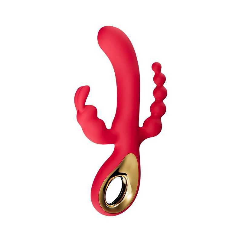 Female orgasmic vibrator sex toy G-spot vaginal anal stimulator massager expander Dildo masturbator female vibrator sex toy XJ250618