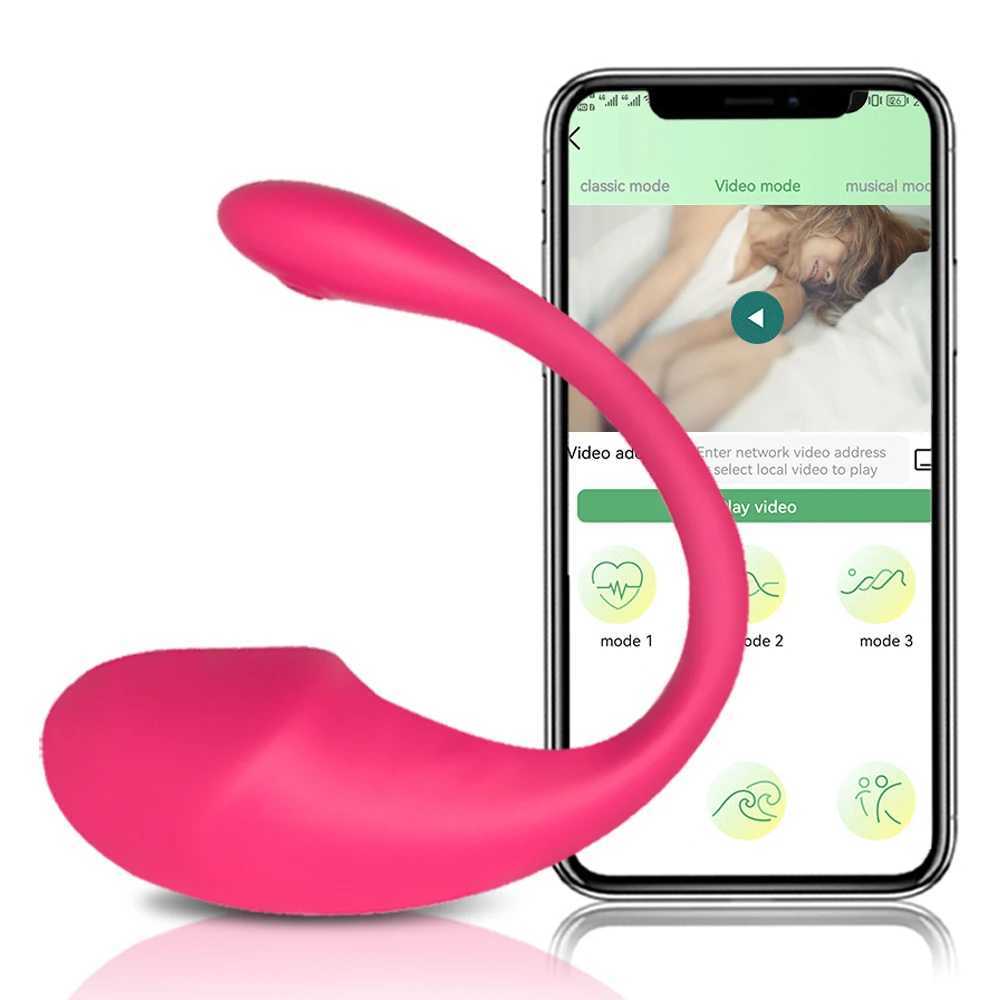 Wireless Vibrator Egg female Sex toy for Women Bluetooths Remote Control Wear Vibrating Panties Toys for Couple adults 18XJ250107