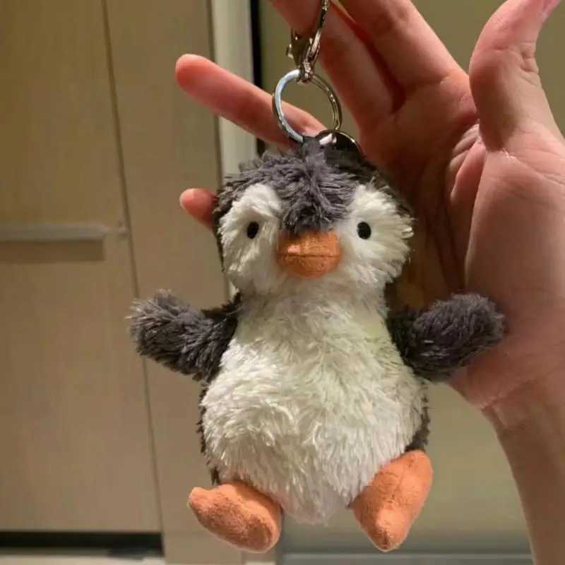 UK Jelly Cat New Peanut Penguin Bag Decorative Plush Toy Gift Keychain Cute Doll Pendant Cute Penguin Doll W250107