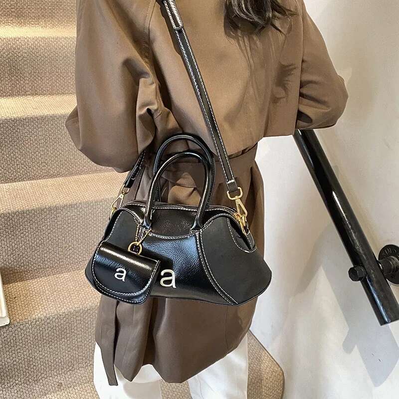 Ddmymoon PU Leather Crossbody Bags for Women 2024 Winter Y2K New Trend Korean Fashion Shoulder Tote Bag Handbags with Purses