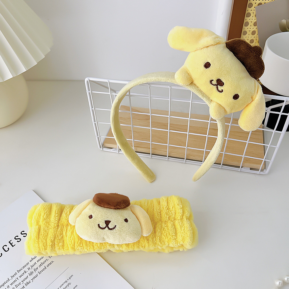 Adorable Plush Headband Featuring Cartoon Animals - Perfect for Autumn and Winter