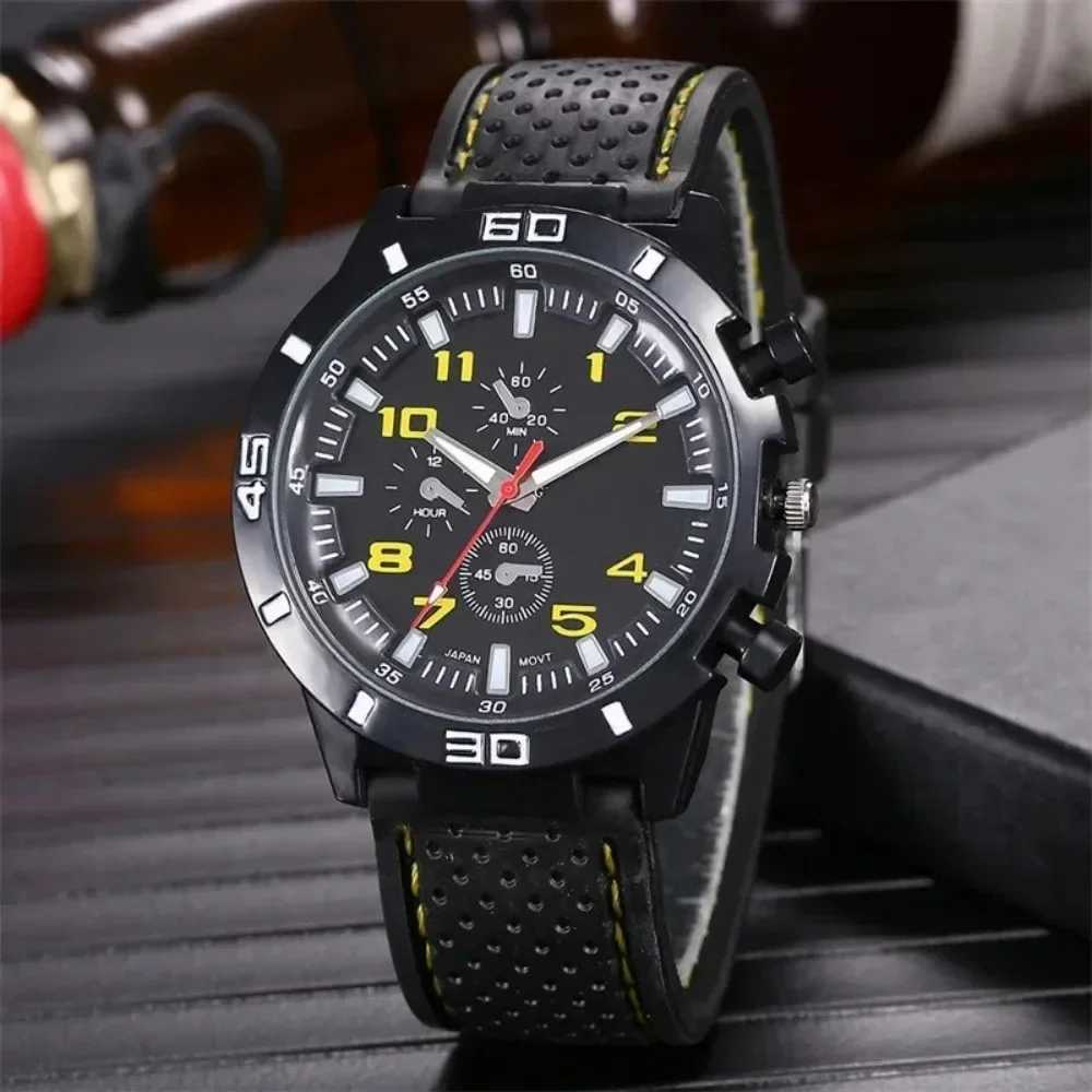 Brand Quartz Men Watches Reloj Hombre Luxury Male Clock Sport Mens Watch Fashion Silicone Strap Student Wristwatches GiftX250107