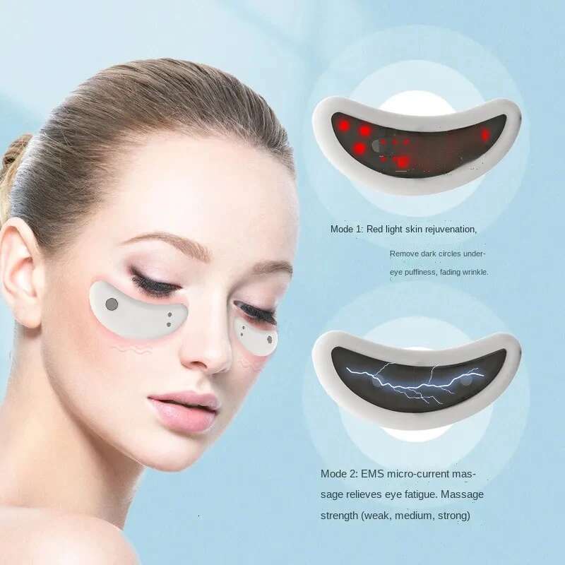 EMS Pulse Micro-current Care Device Massager Relieve Fatigue, Massage To Reduce Dark Circles Eye es Swelg