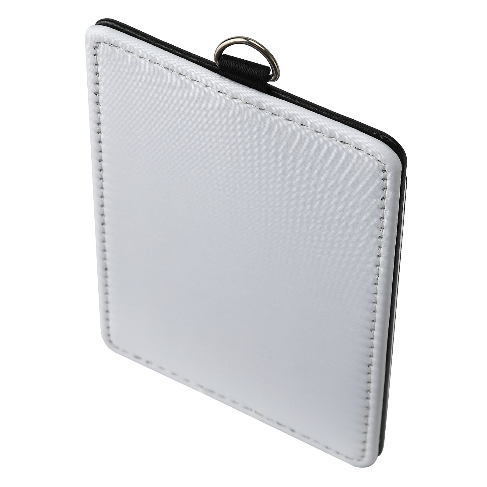 Card Holders Sublimation DIY White Blank PU Cross Employee Name ID Holder Cover Hoop LL