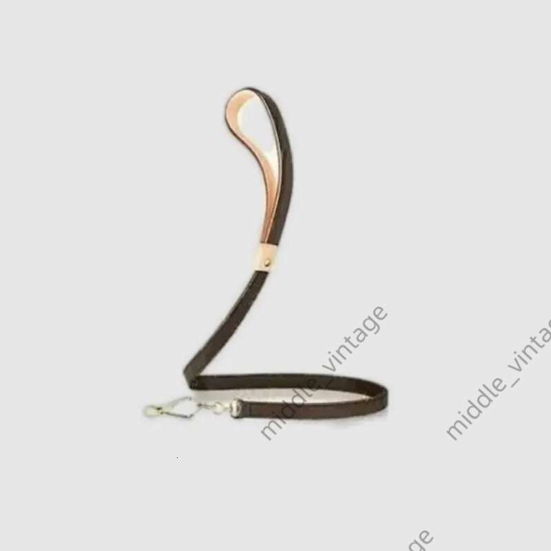 Designer Pet Genuine Leather Cat And Dog Travel Anti-lost Presbyc Collar Leash Set With Gift Box