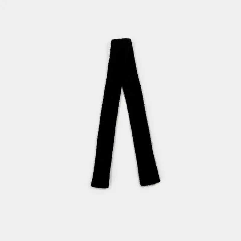 Korean Knitted Extra Long Scarf Wool Solid Womens Scarf Spring/Summer Y2K Personalized Decoration Scarf Neck W250107