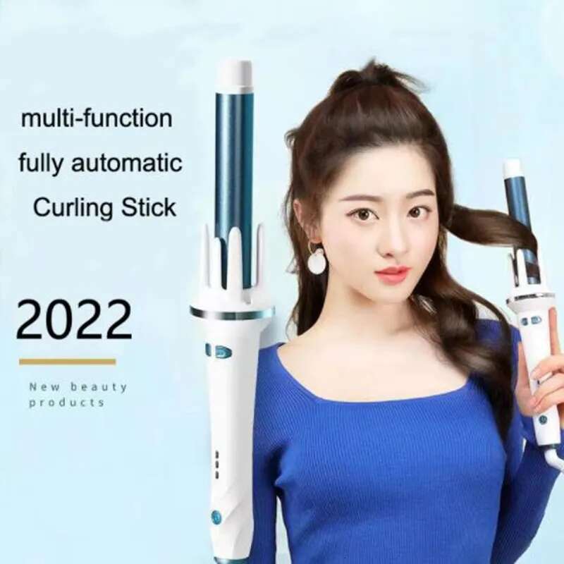 Automatic Hair Curler 360 Degree Rotating Professional Ceramic Care Roller Negative Ion Perm Curg Iron