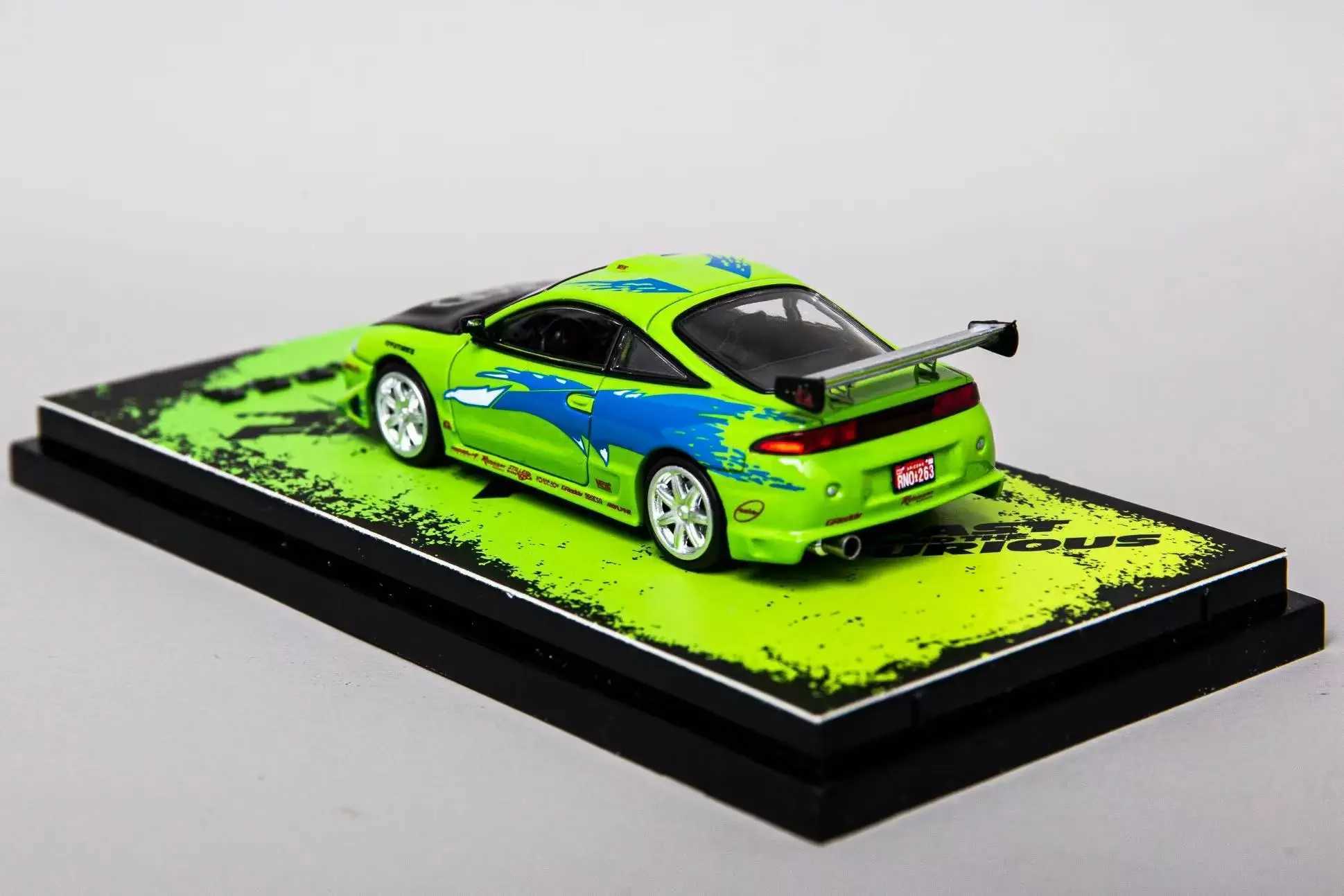 Beyond Model 1 64 Eclipse Rapid and Angry Edition Die Casting Model Car W250106
