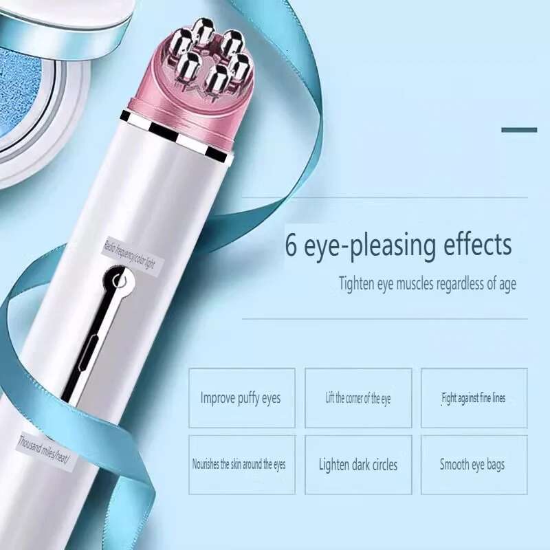 Electric Massage Beauty Device, Lighten Dark Circles Bags Eyes, Fight Fine es, Improve Eyes Puffiness, ESM, Usb MY-009