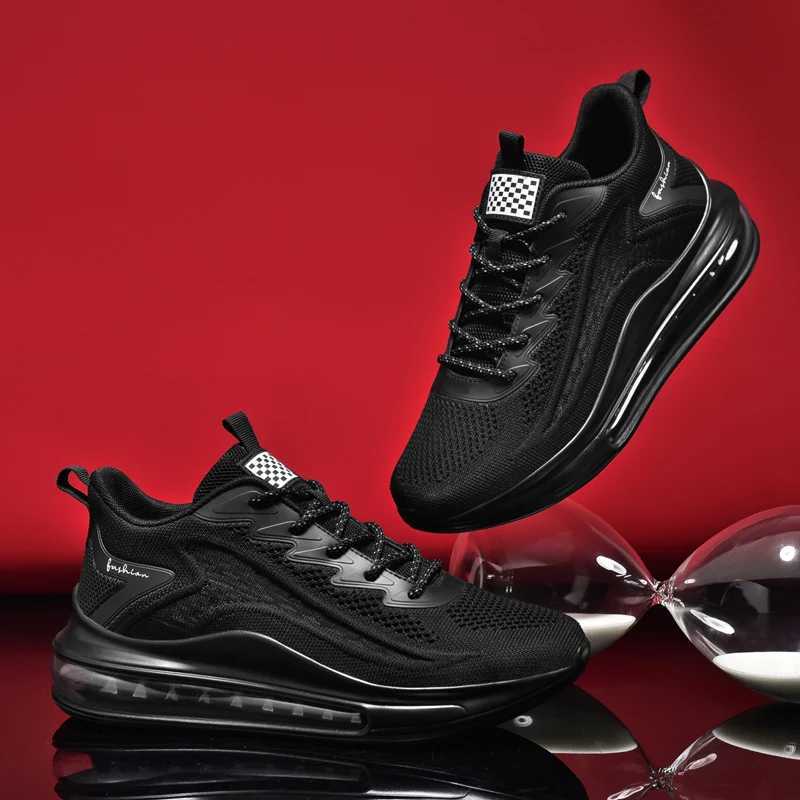 Large Size Air Cushion Running Shoes Men Summer Mesh Leisure Sneakers Men Versatile Outdoor Sports Walking Shoes M Footwear Z250411