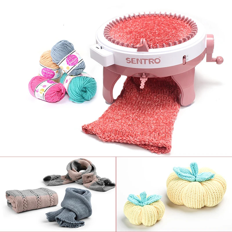 48needle Handmade Knitting Machine ScarfSweaterHat Sock Maker for AdultsPerfect Lazy Artifact Creative Projects 250107