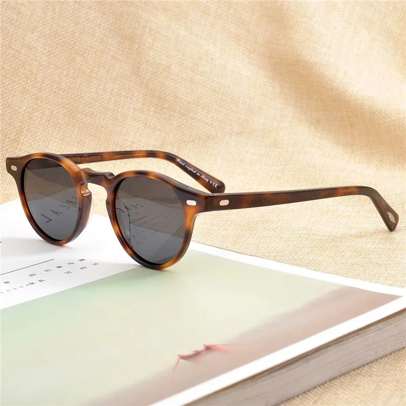 Gregor Peck er Men Women Sunglasses Vintage Polarized Sunglasses OV5186 Retro Sun glasses de sol OV 5186 250106