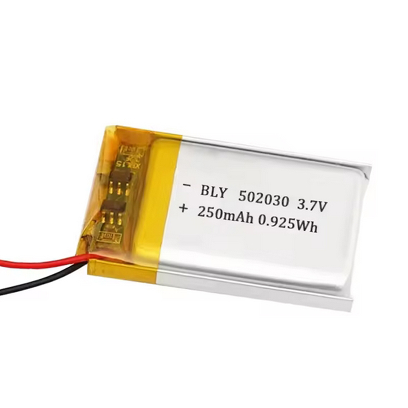 High Qulity 3.7V 250mAh 502030 Rechargeable Polymer Batteries Lipo For Toy Power Bank GPS Laptop Headset Watch