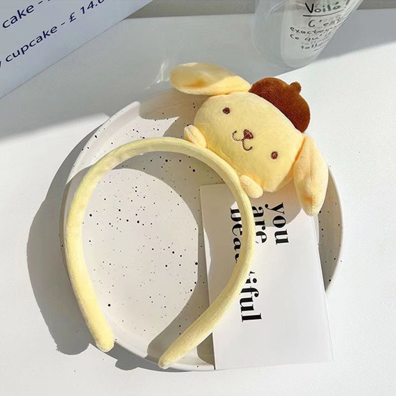 High head wide edge facial cleanser pressure hairpin sweet and fresh headband cute cartoon decoration hair accessory