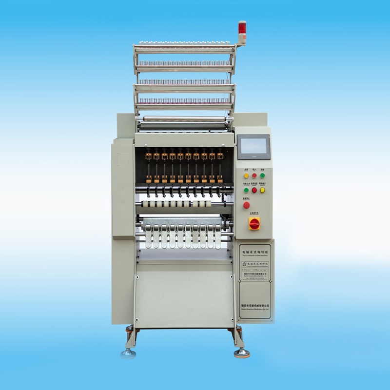 High-Tech Dual Layer Digital Hook Machine for Quick Knit Projects Computer fancy crochet double layer mach