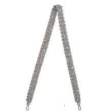 Bag Parts Accessories Strap Handmade Crystal Braided Purse Handbag Crossbody Guitar Camera Wristlet For 221125